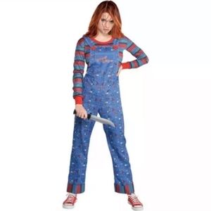 🆕 Women Chucky Costume - Child's, Adult Small (2-4)